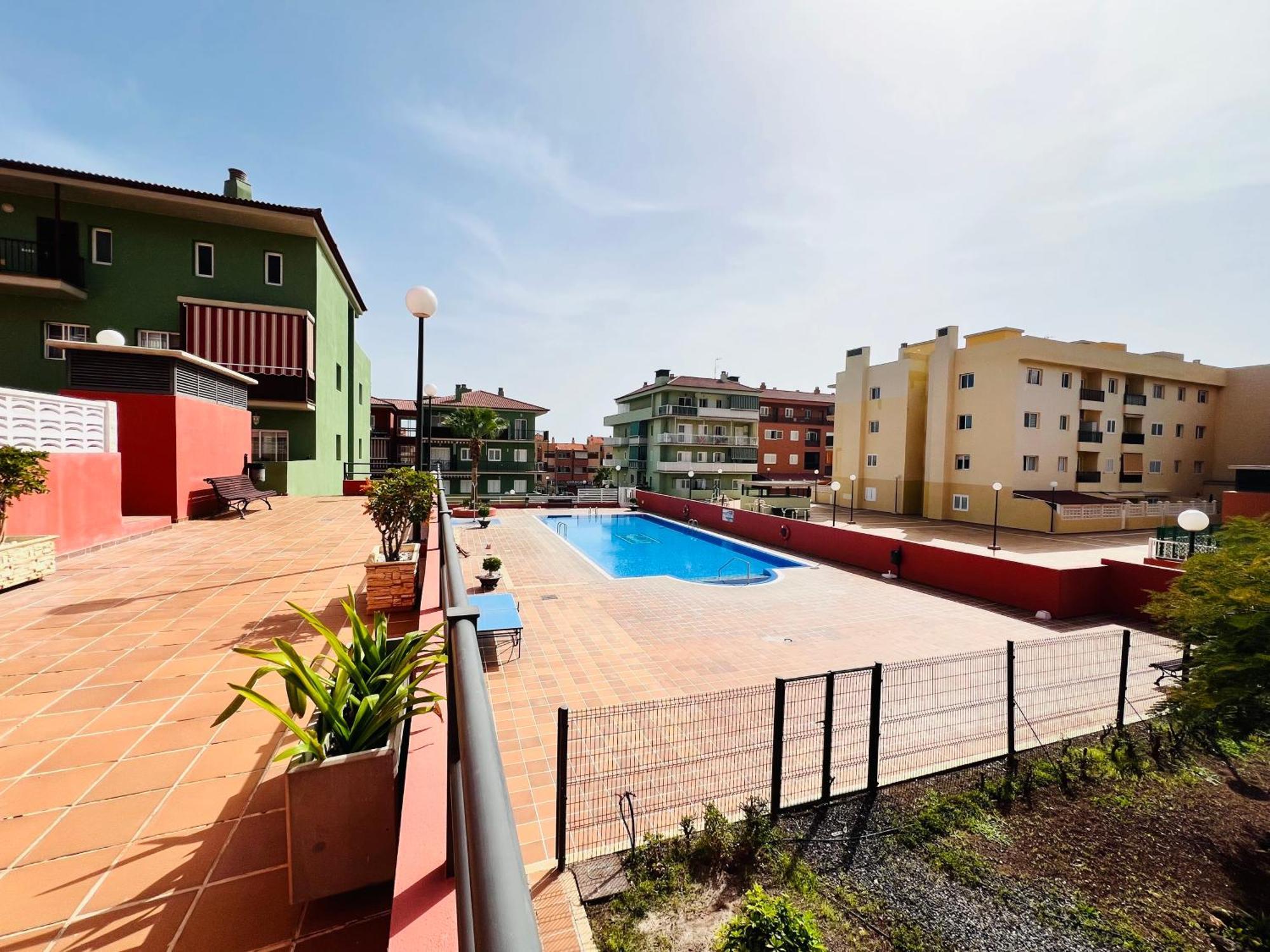 Apartamento Terraza Del Sol Con Piscina En Candelaria Exterior foto